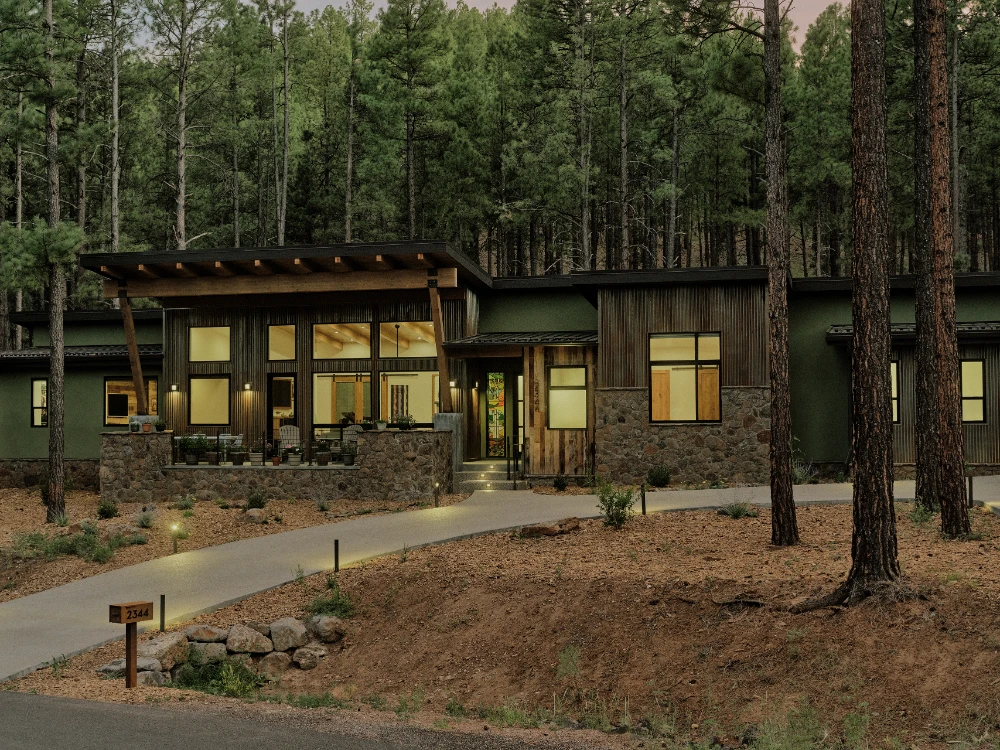 architectural design studio flagstaff custom designed home